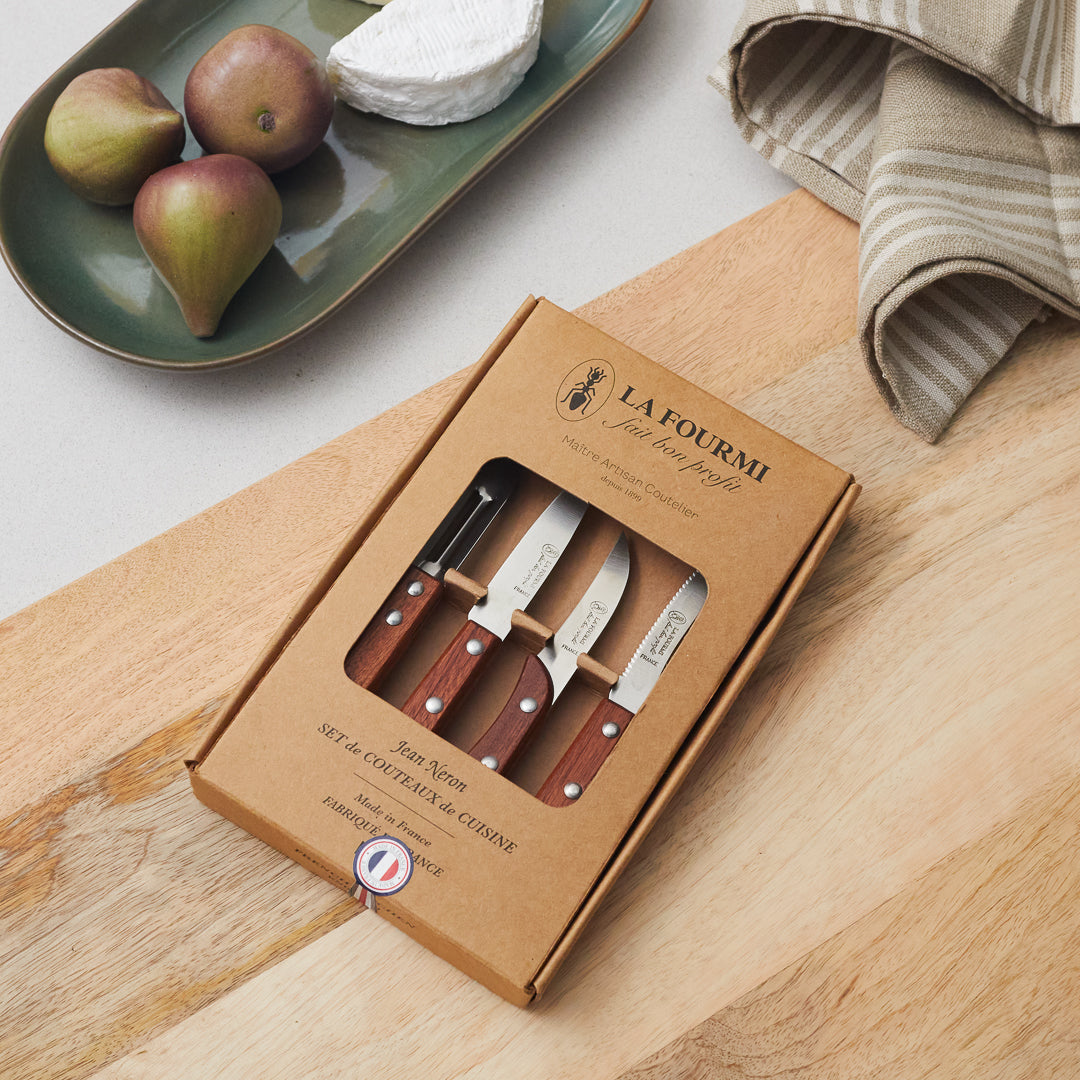 La Fourmi Natural Wooden Kitchen Tools, Set of 4