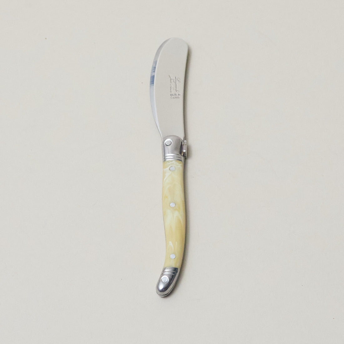 Laguiole Mini Spreader Pale Horn