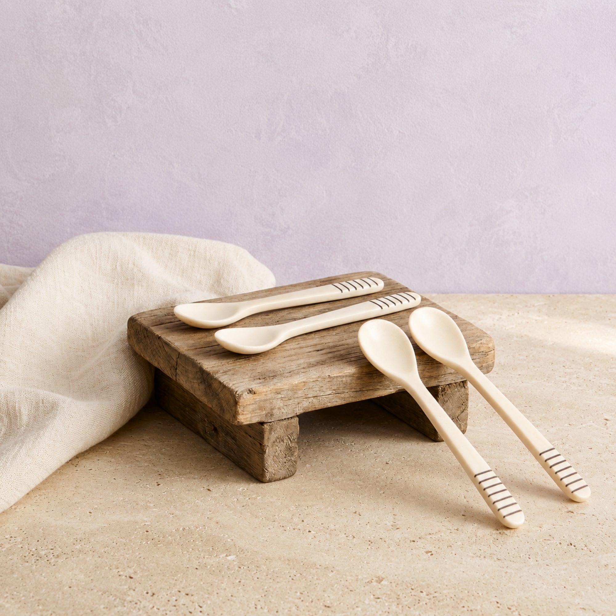 Baya Mini Spoons, Set of 4