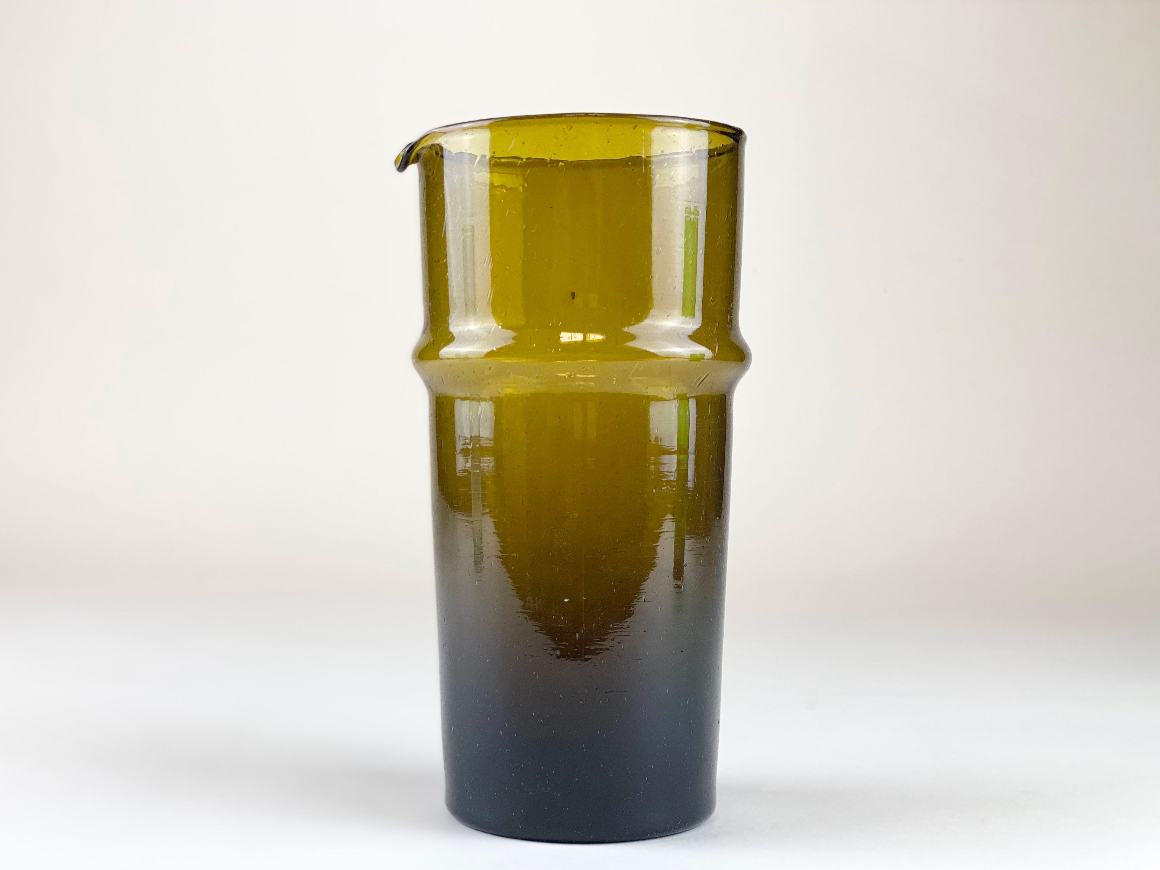 Beldi Carafe Brown Glass Kessy Beldi Brand_Kessy Beldi Brand_Une Vie Nomade Carafes Kitchen_Drinkware Wine Glasses 8000-B35_BBeldiCarafeBrown_PhotoJul27_115934AM