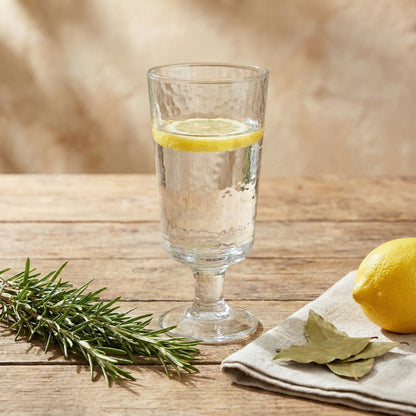 Pebble Glass Wine Stem