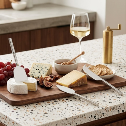 Azura Cheese Set, Stainless