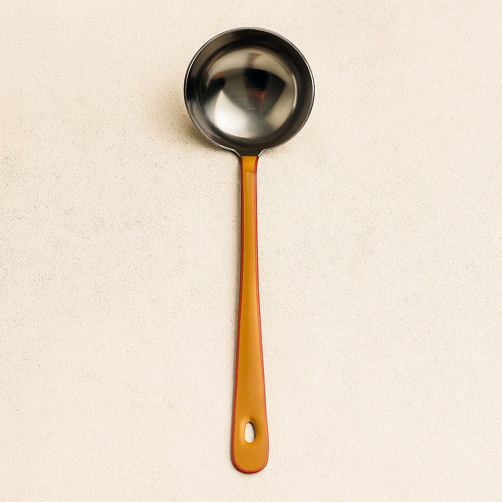 Harlow Bright Ladle With Stainless Steel Head , Tamarind