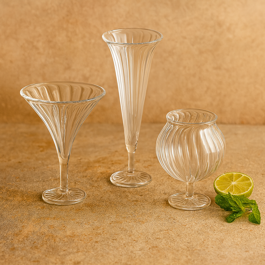 Tulipa Aperitif Glasses, Set of 3
