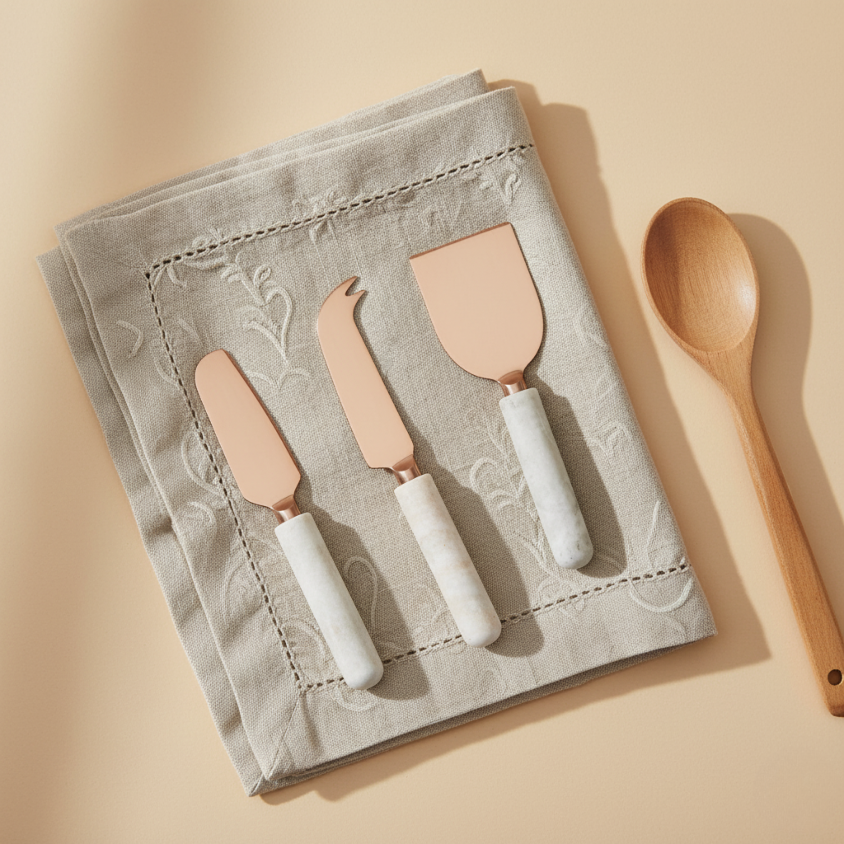 Waterfall Marble Cheese Set