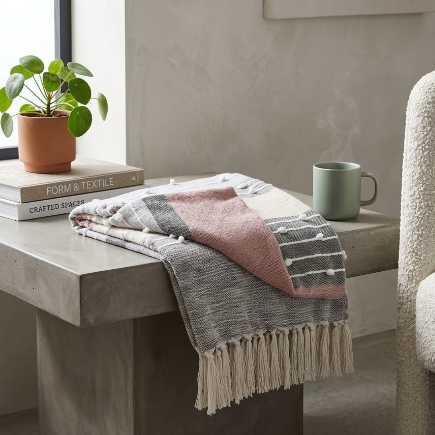 Baso Recycled Throw