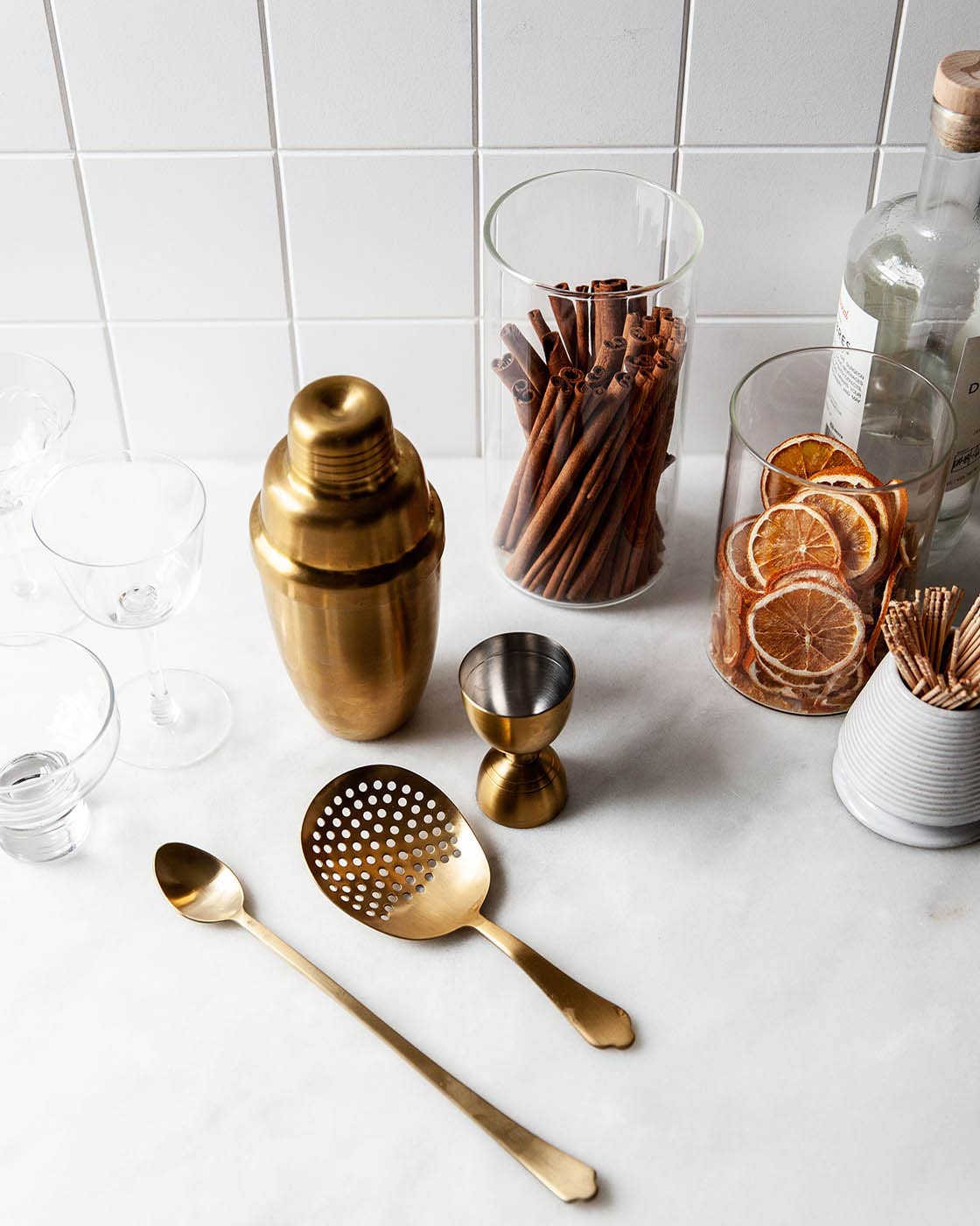 Essex Barware - Brushed Gold