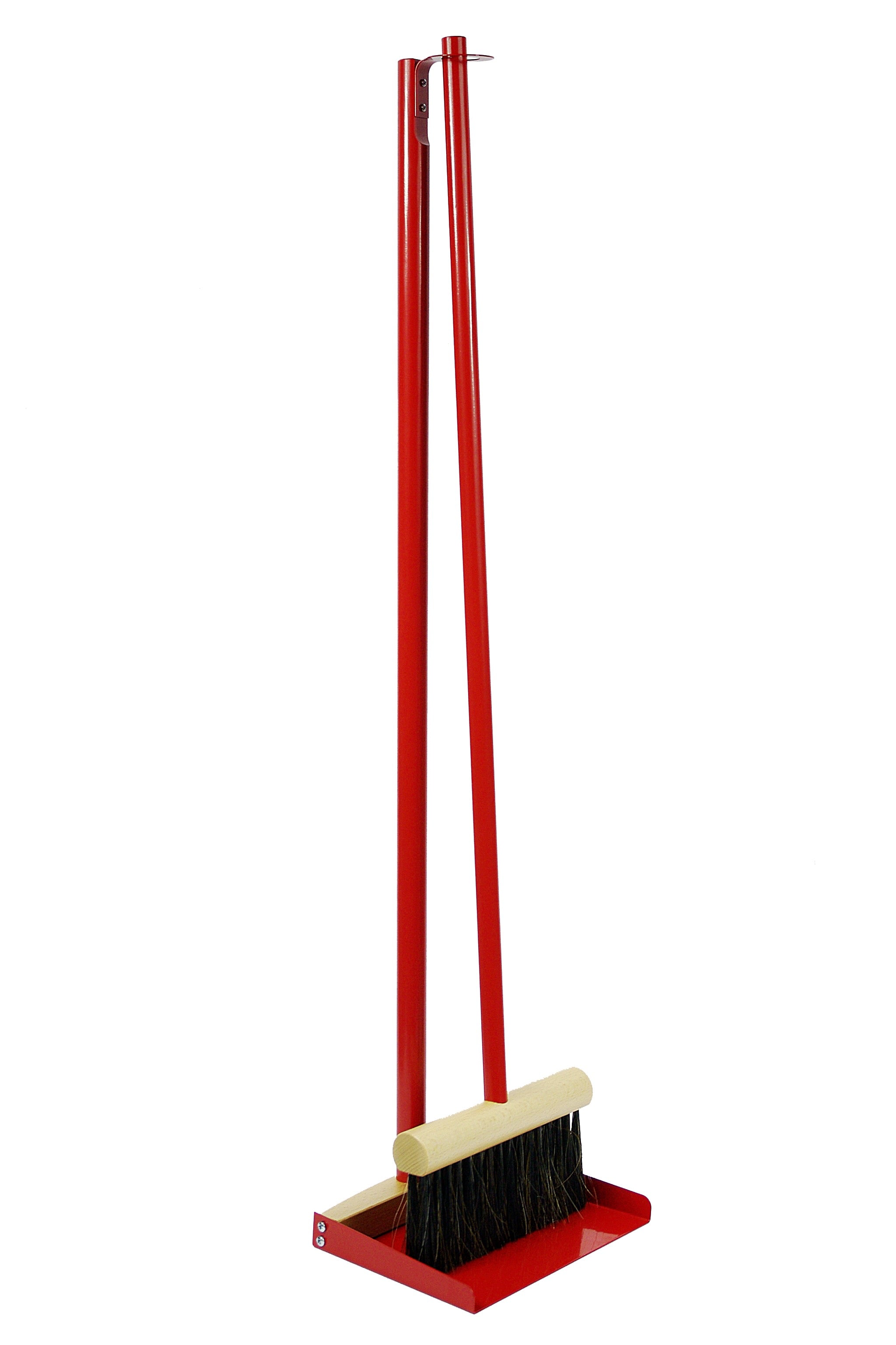 Andrée Jardin Mr. and Mrs. Clynk Complet Standing Broom &amp; Dustpan Set Red Brooms Andrée Jardin Brand_Andrée Jardin Home_Broom Sets Home_Household Cleaning Home_Provençal Style La Maison AJ5300-3180