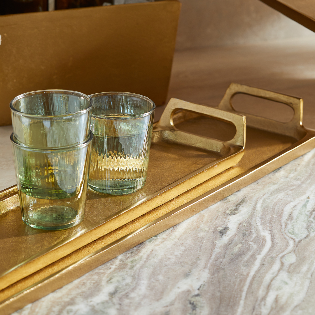 Seline Narrow Tray, Set of 2