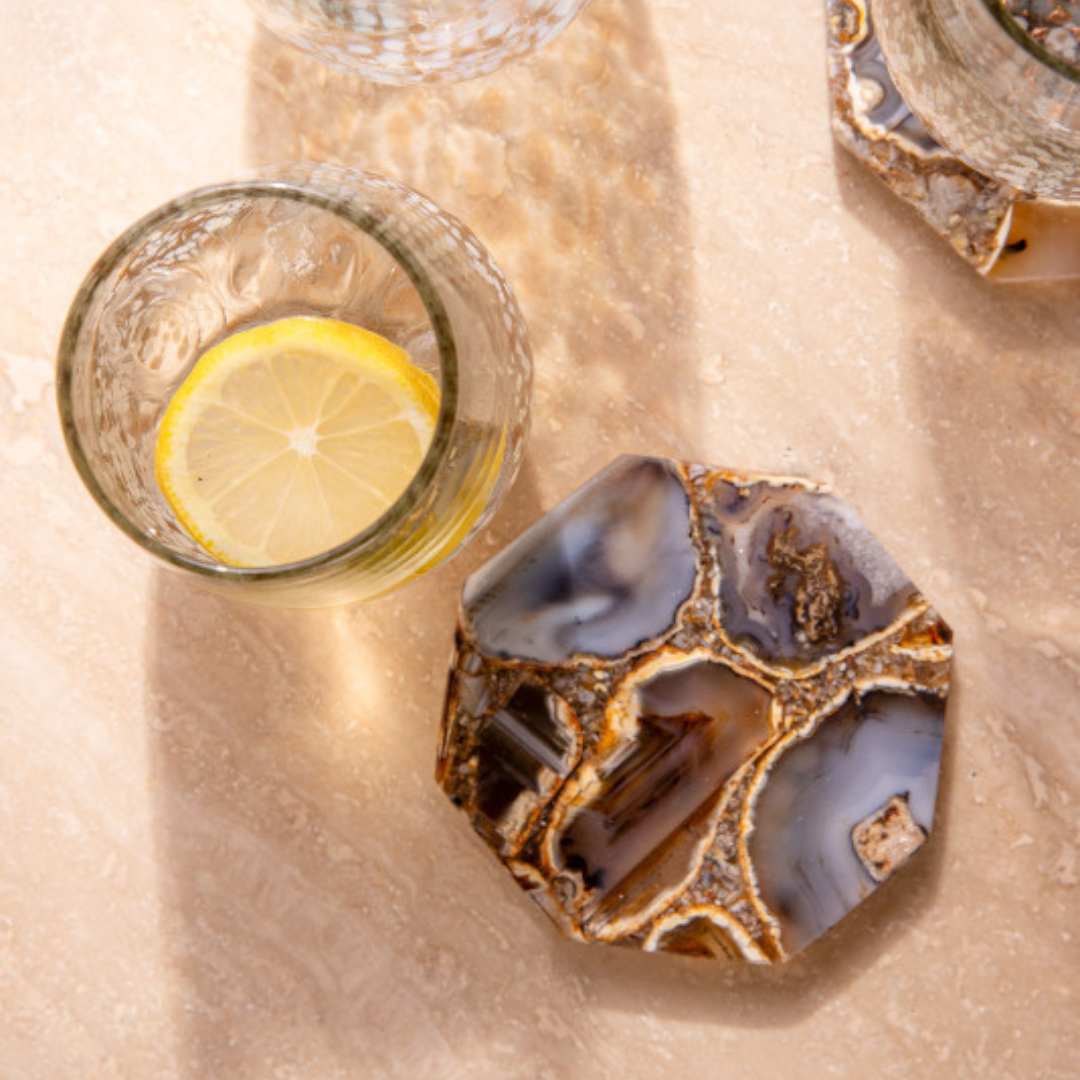Sia Agate Coaster