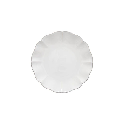 Rosa Side Plate, White, Set of 4