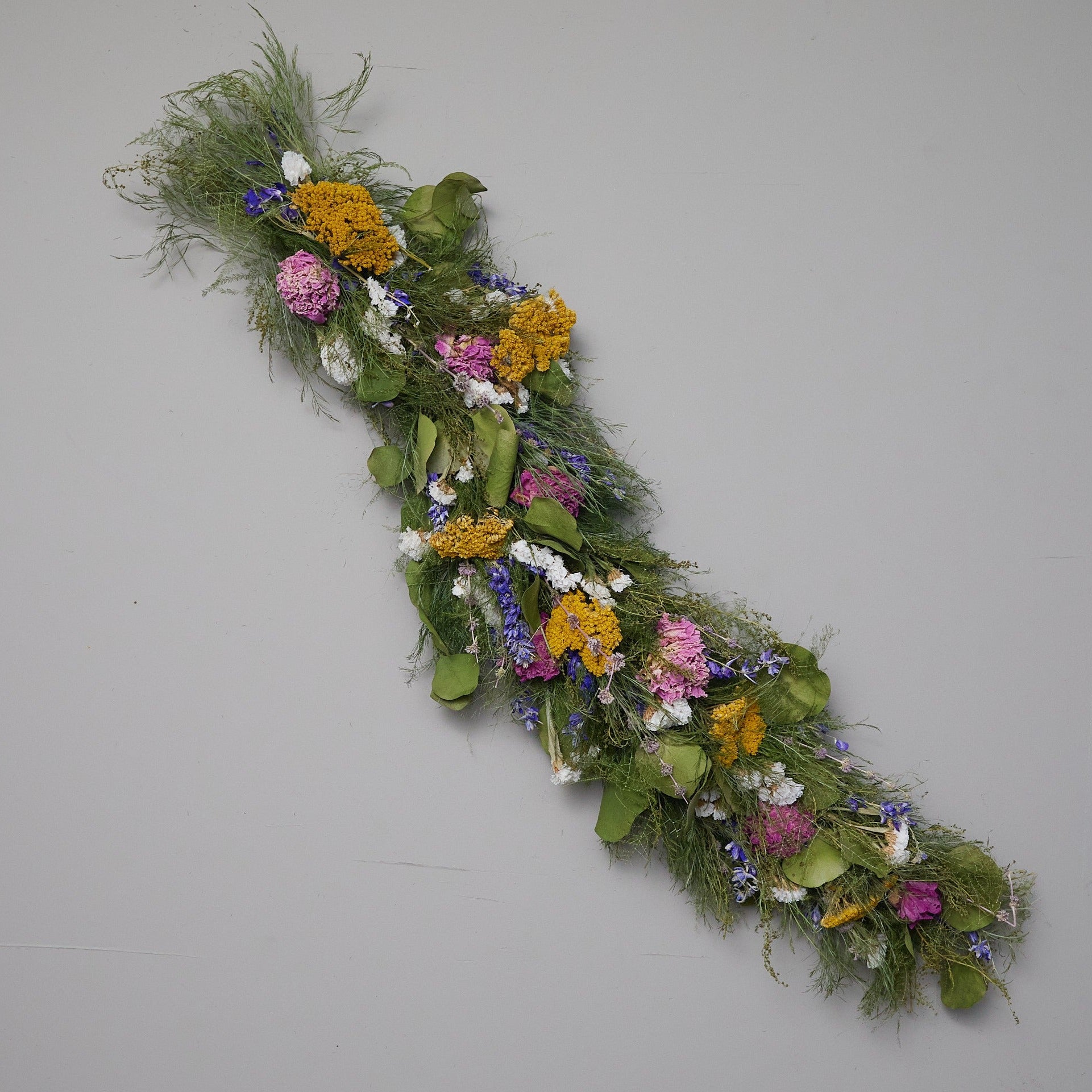 Peony Spring Dried Floral Garland, 3&