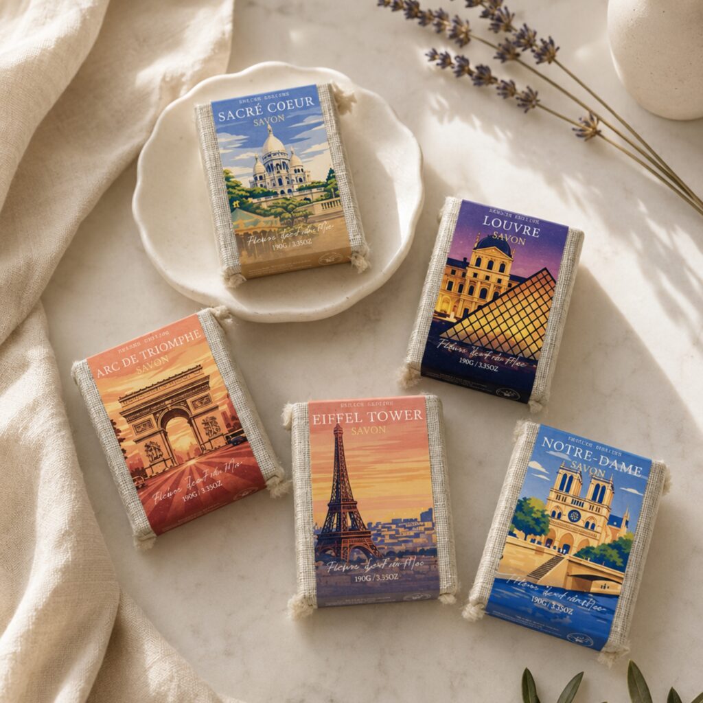 French Destination Soap Set of 10