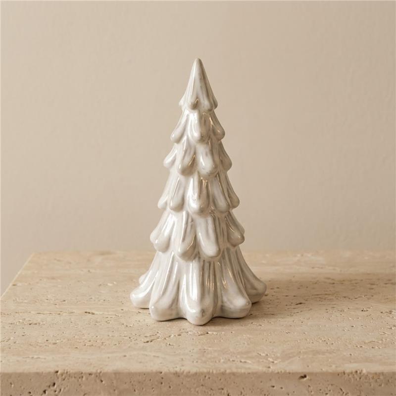 Frosted Ceramic Tree, Large