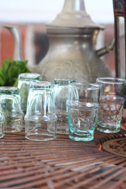 Beldi Small Glass Clear Glass Kessy Beldi Brand_Une Vie Nomade Kitchen_Drinkware Wine Glasses IMG_7941