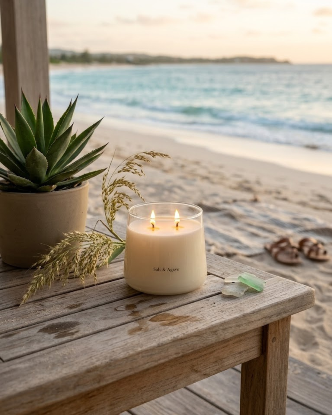 Salt &amp; Agave Candle