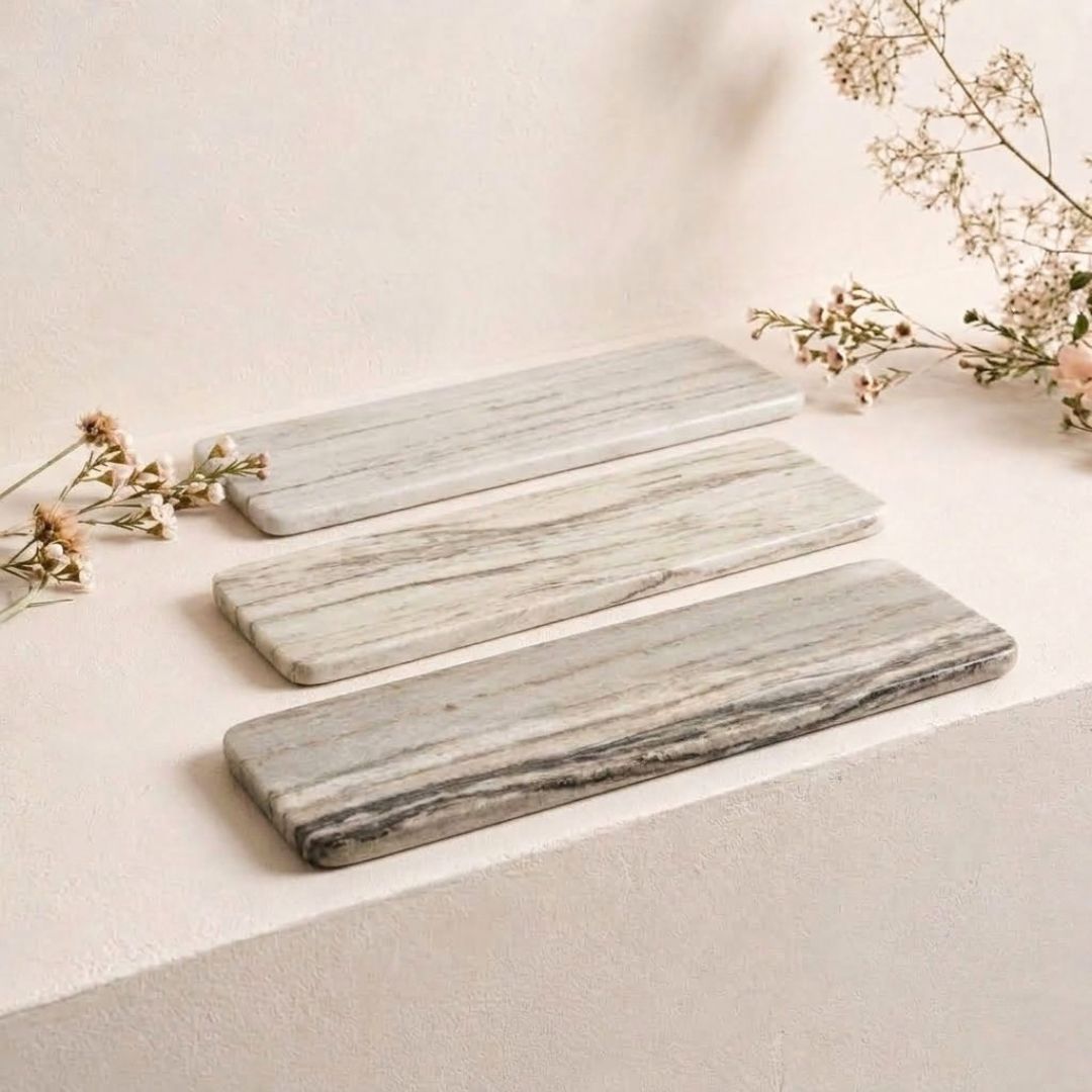 Linea Marble Board, Narrow