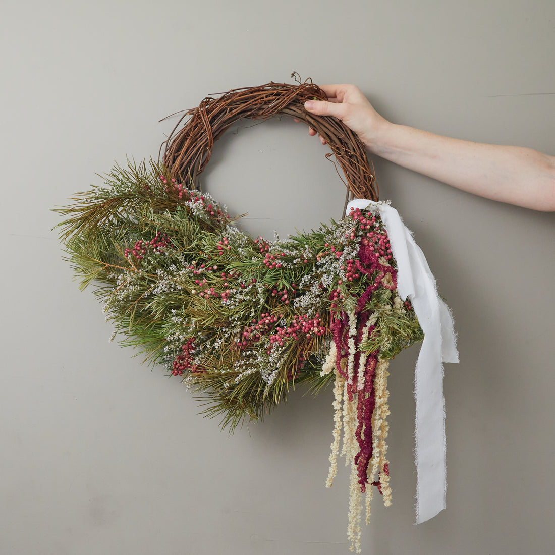 Carolina Cypress Noble Fir Holiday Wreath