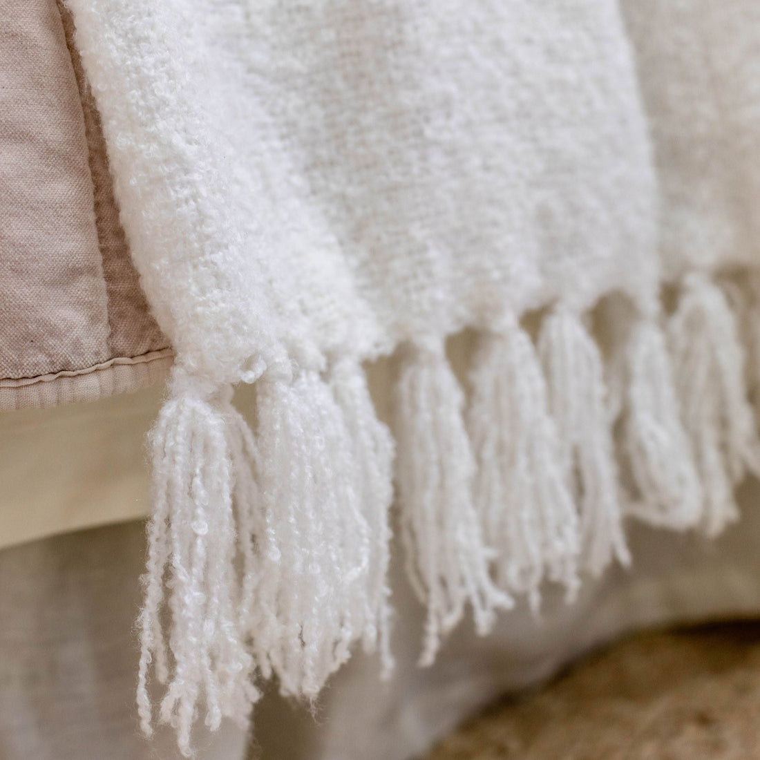 Murphy Oversized Throw, Ivory