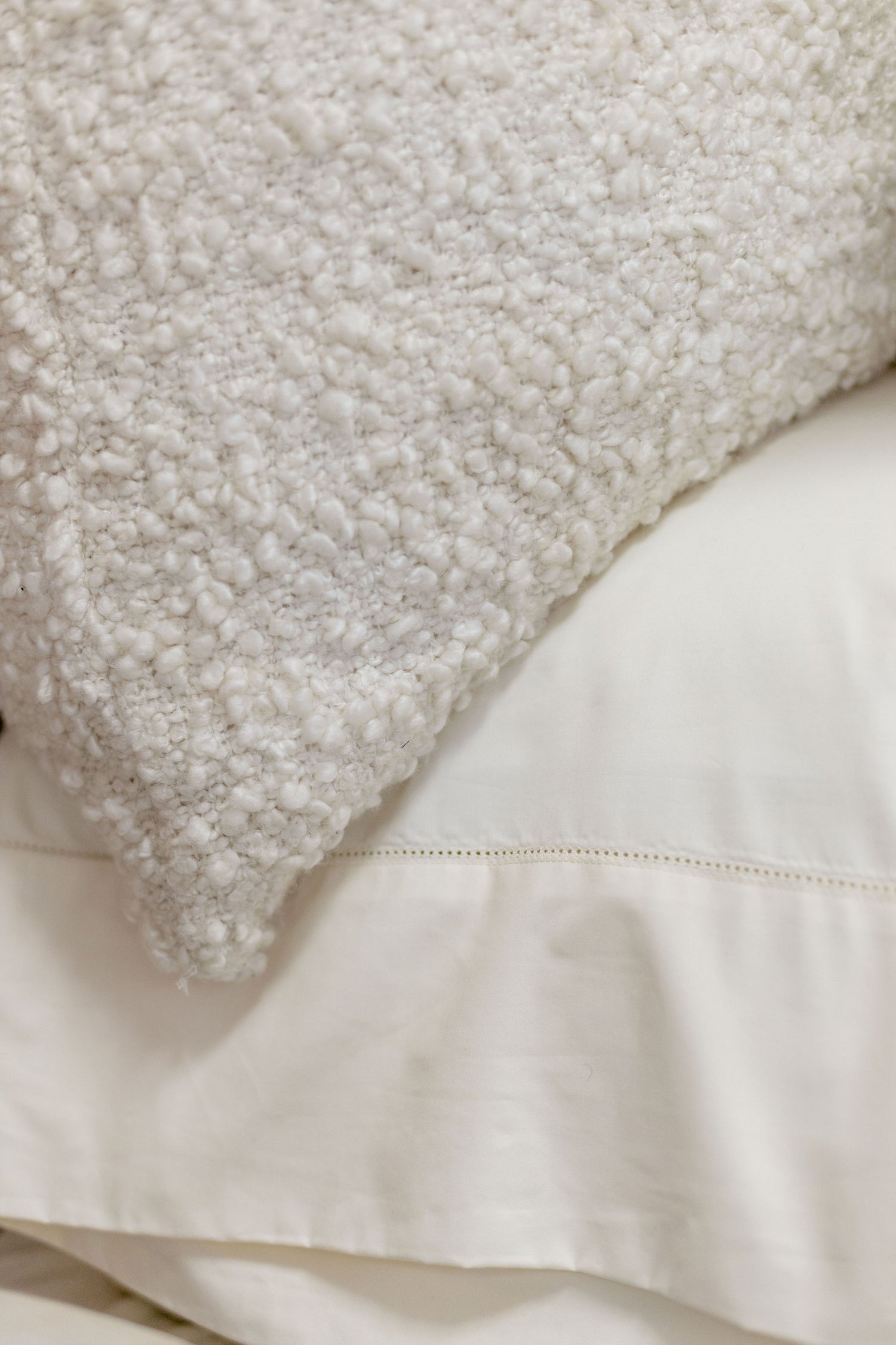 Murphy Square Pillow, Ivory