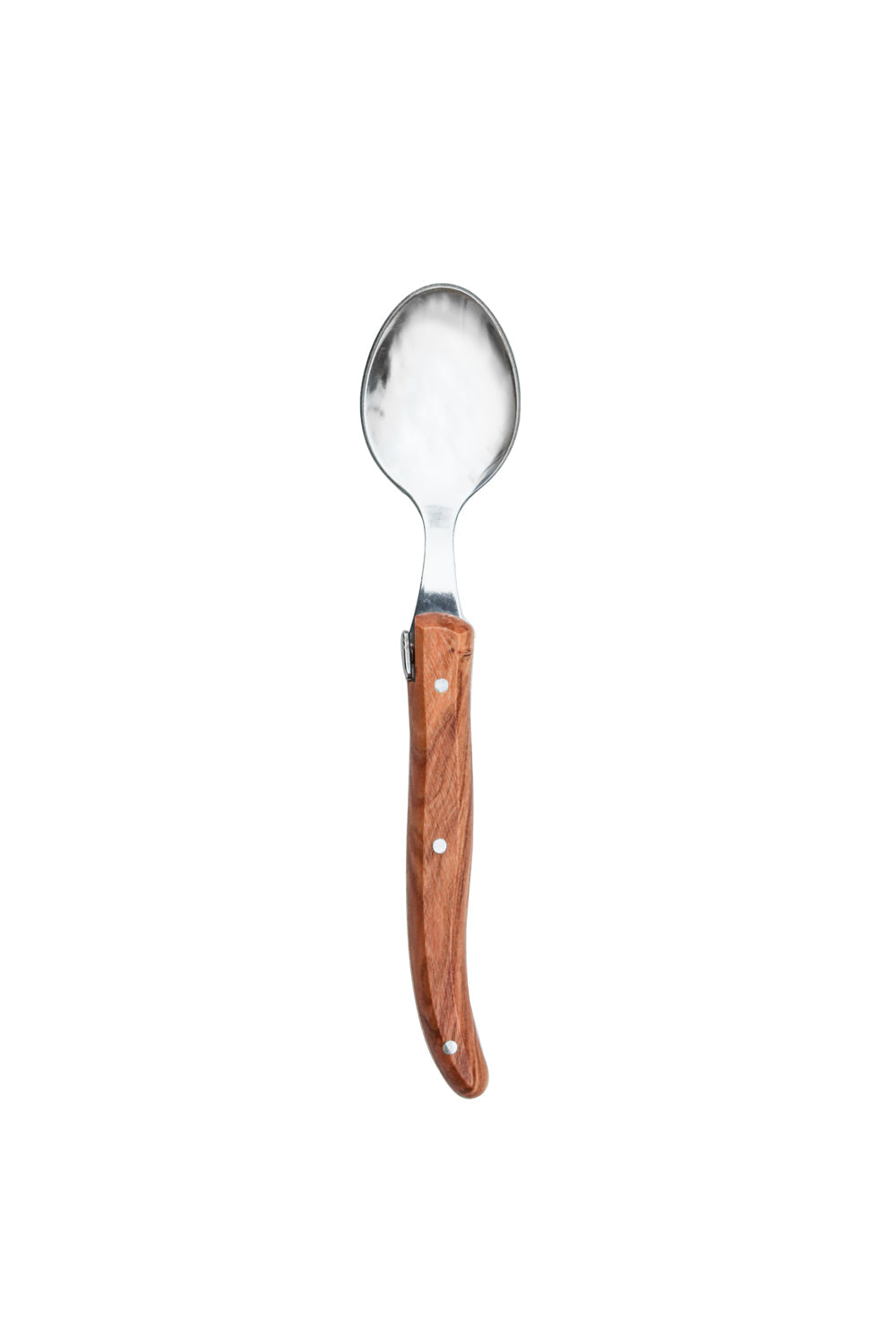 Laguiole Olivewood Teaspoons Cutlery Laguiole Brand_Laguiole Cheese Sets Kitchen_Dinnerware Laguiole Loose Mini Rainbow Utensils Olivewood-Spoon