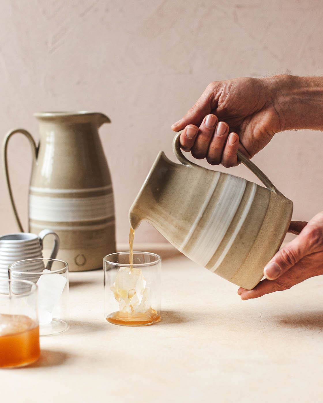 Farmhouse Yellowware Pitcher