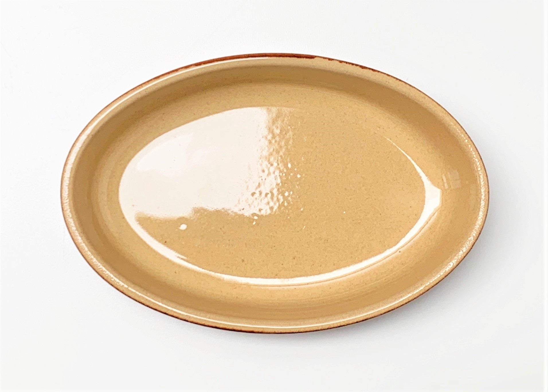 Poterie Renault Oval Dish - Small (.25L) Brown Ceramic Poterie Renault Brand_Poterie Renault Dinnerware_Bowls &amp; Plates Home_Decor Kitchen_Dinnerware New Arrivals Poterie Renault Pc81b0.25L3