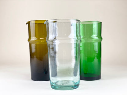 Beldi Carafe Brown Glass Kessy Beldi Brand_Kessy Beldi Brand_Une Vie Nomade Carafes Kitchen_Drinkware Wine Glasses PhotoJul27_120015PM