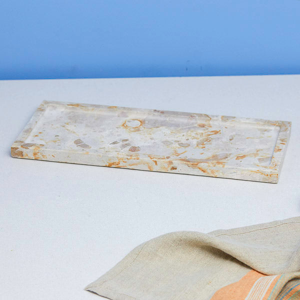 Ataca Marble Rectangular Tray