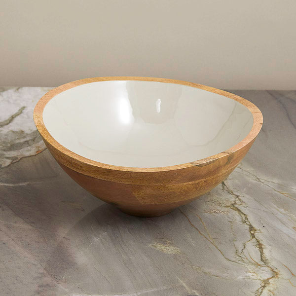 Madras Large Bowl, Taupe