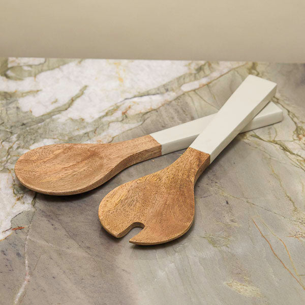 Madras Serving Set, Taupe