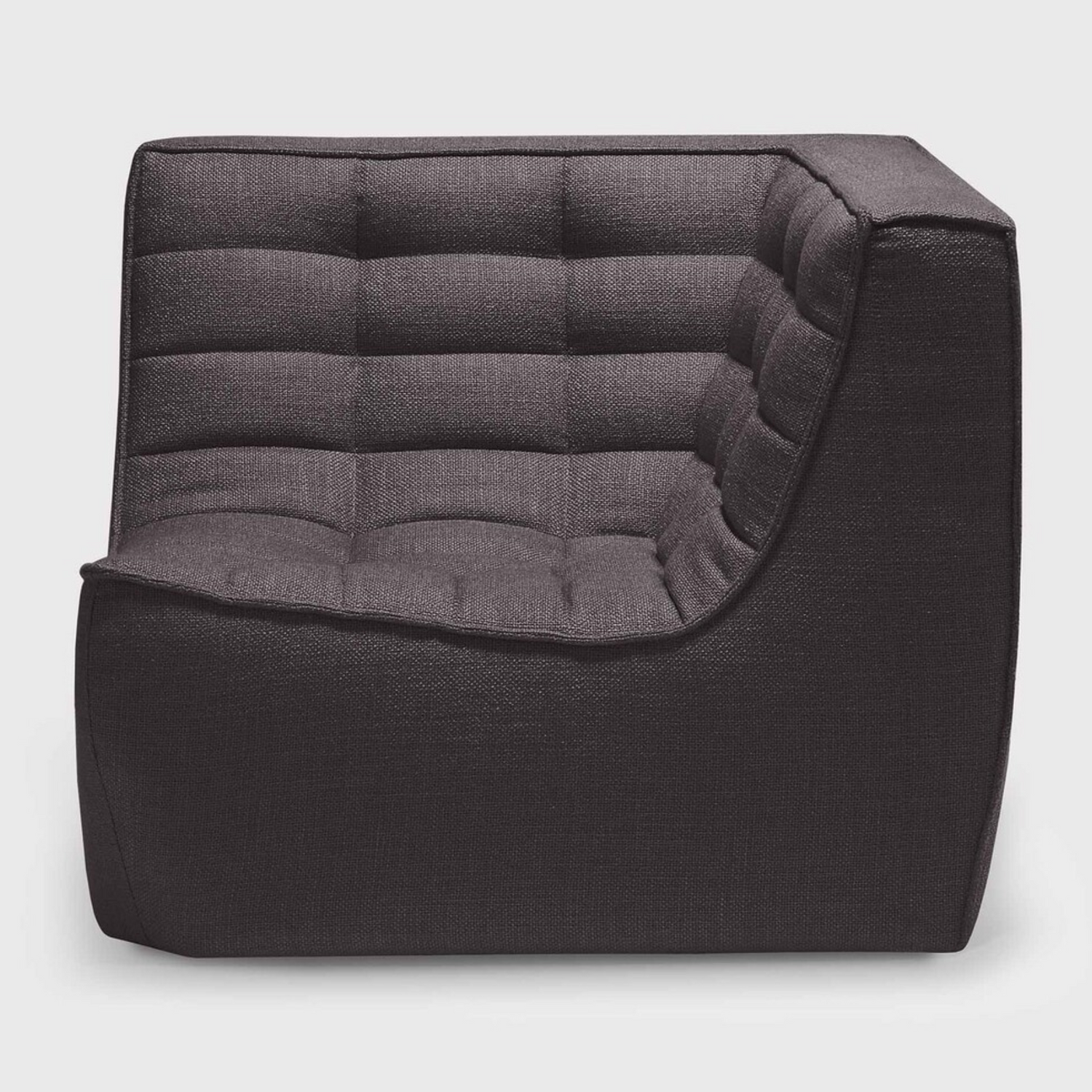 N701 Corner Sofa, Dark Grey