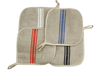 Thieffry Monogramme Black Pot Holder - French Dry Goods