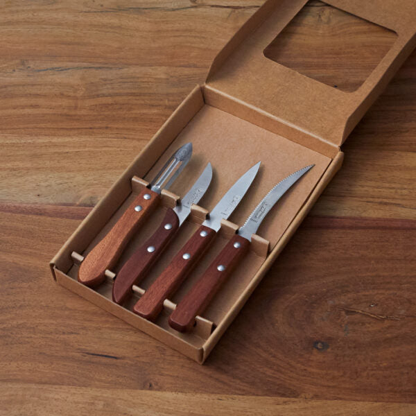 La Fourmi Natural Wooden Kitchen Tools, Set of 4