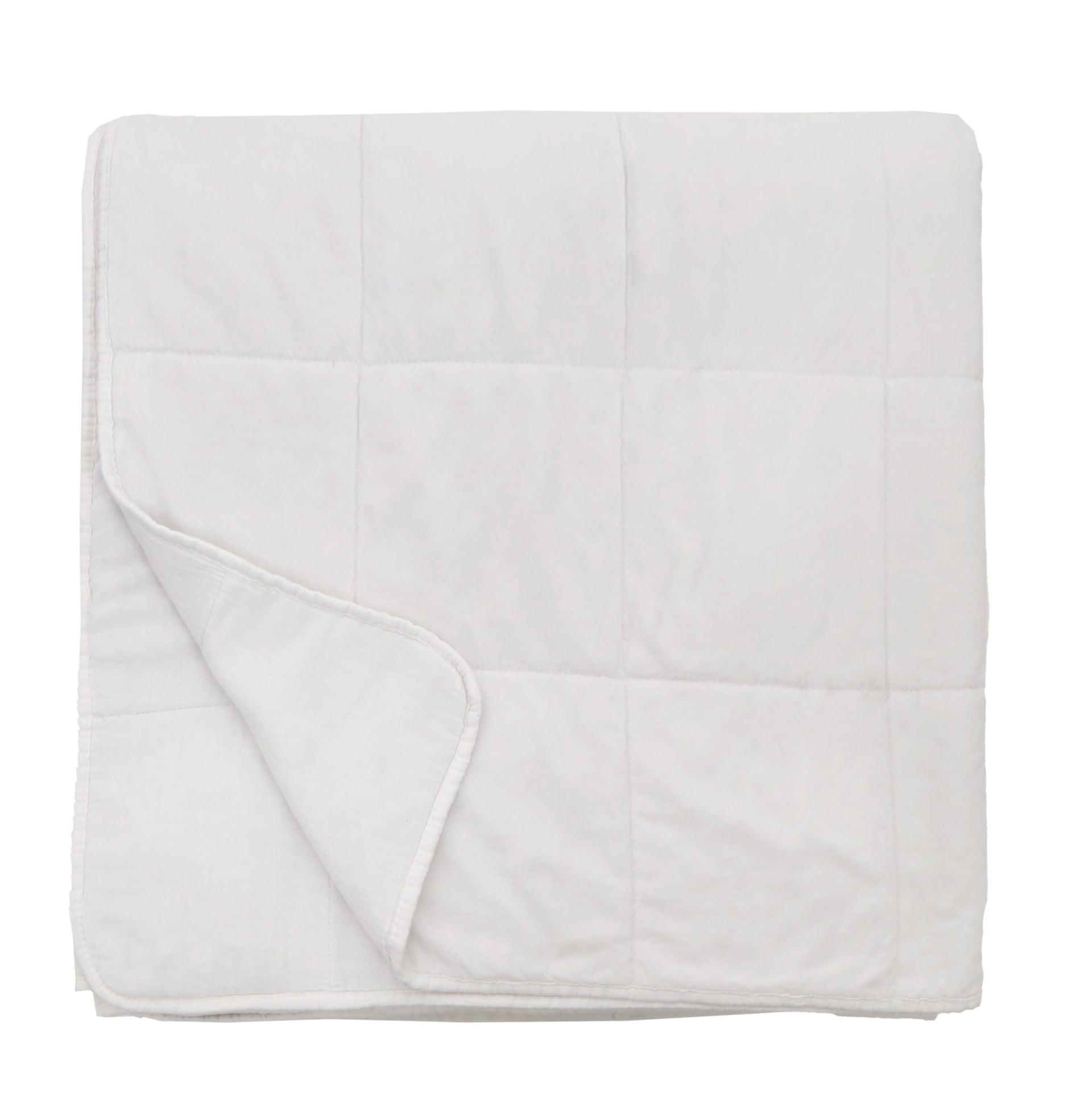 Amsterdam Queen Coverlet, White