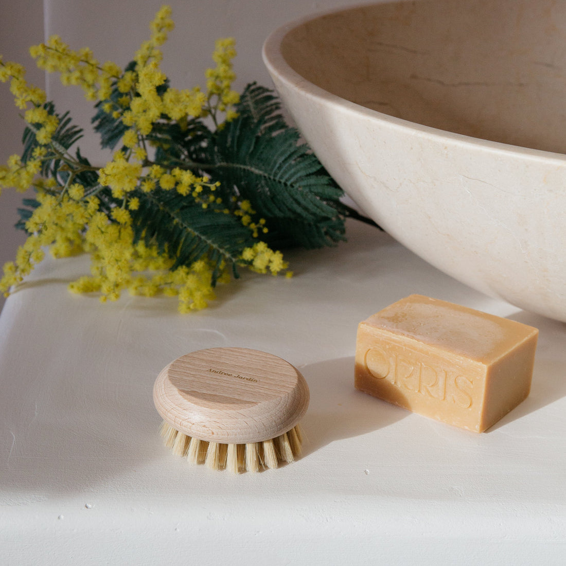 Andrée Jardin Tradition Scrub Brush Waxed Beech Wood Utilities Andrée Jardin Andrée Jardin Bath &amp; Body_Accessories Brand_Andrée Jardin LMF23 andree-jardin-scrub-body-brush_7070