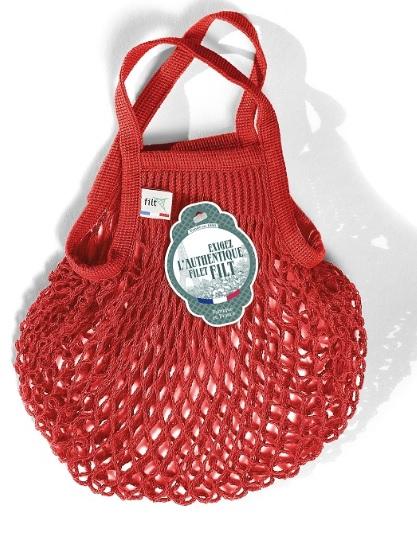 Filt French Market Tote Bag Small in Coral (Set of 2) - French Dry Goods