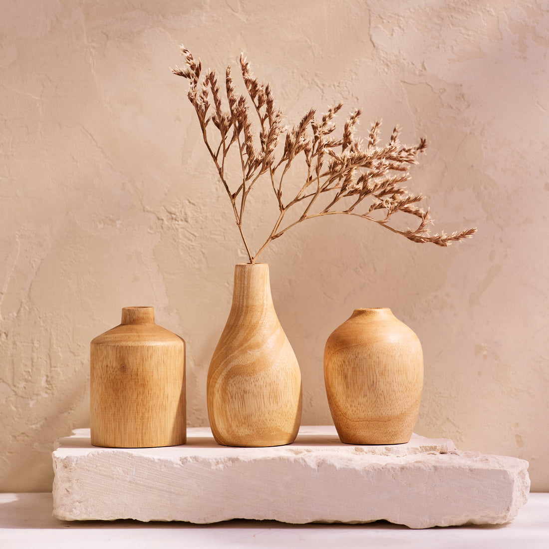 Kiln Mango Mini Vases, Set of 3