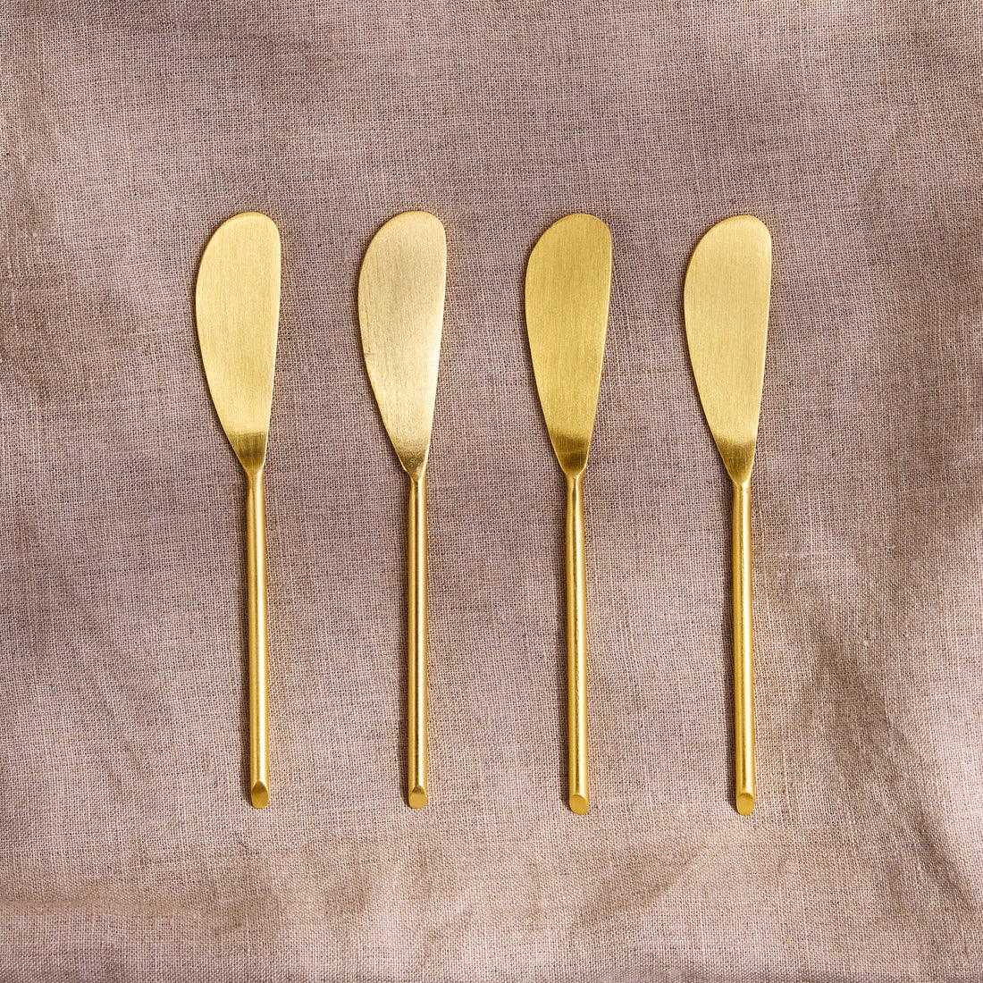 Thin Gold Small Spreader, Set of 4