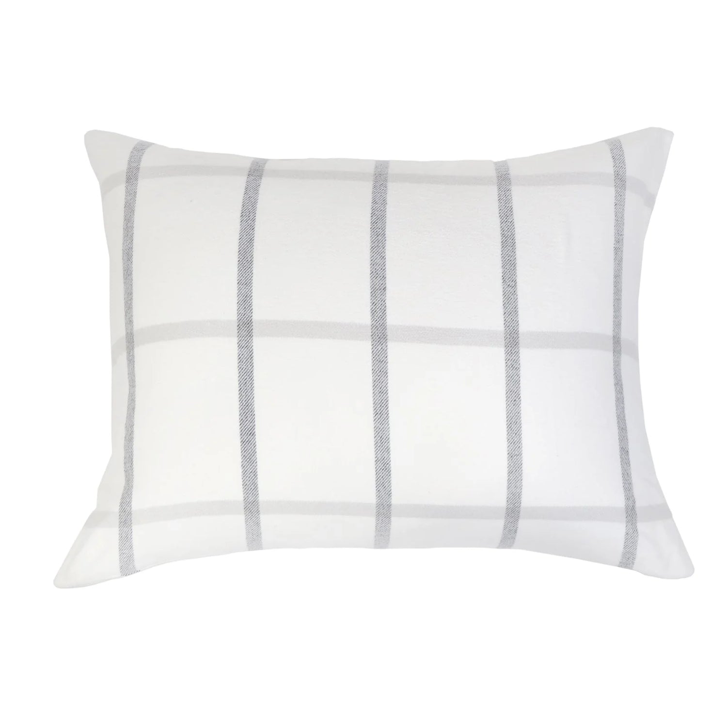 Copenhagen Big Pillow, White &amp; Grey