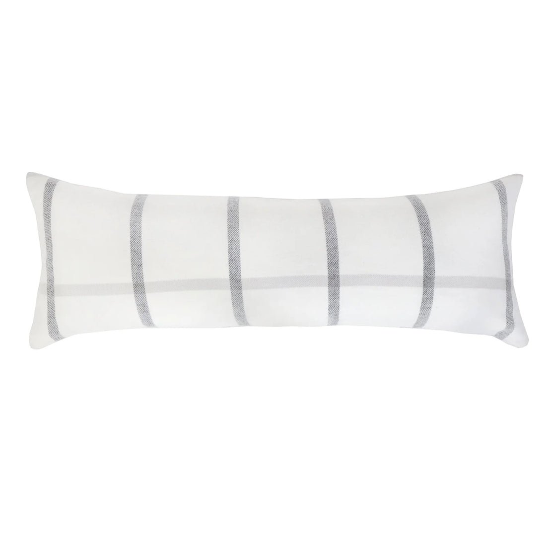 Copenhagen Rectangular Pillow, White &amp; Grey