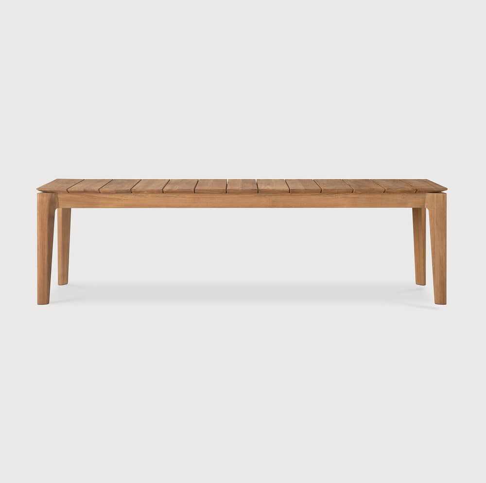 Bok outdoor bench frame - teak - 3+ seater