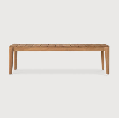 Bok outdoor bench frame - teak - 3+ seater