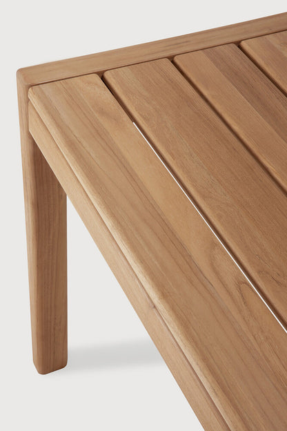 Jack outdoor dining table - teak - rectangular