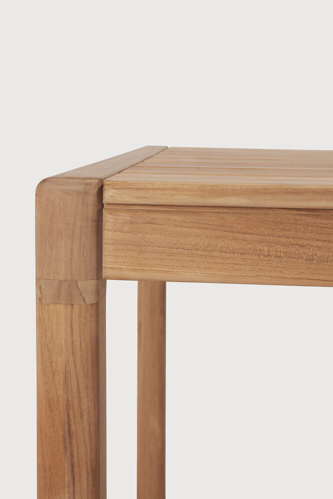 Jack outdoor dining table - teak - rectangular