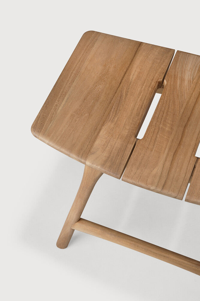 Osso outdoor stool frame - teak