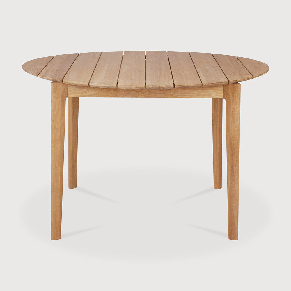 Bok Outdoor Solid Teak Round Dining Table