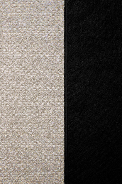 Mellow sofa - Ivory fabric - corner - removable cover