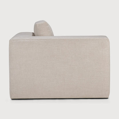 Mellow sofa - Ivory fabric - end seater left and right - removable cover