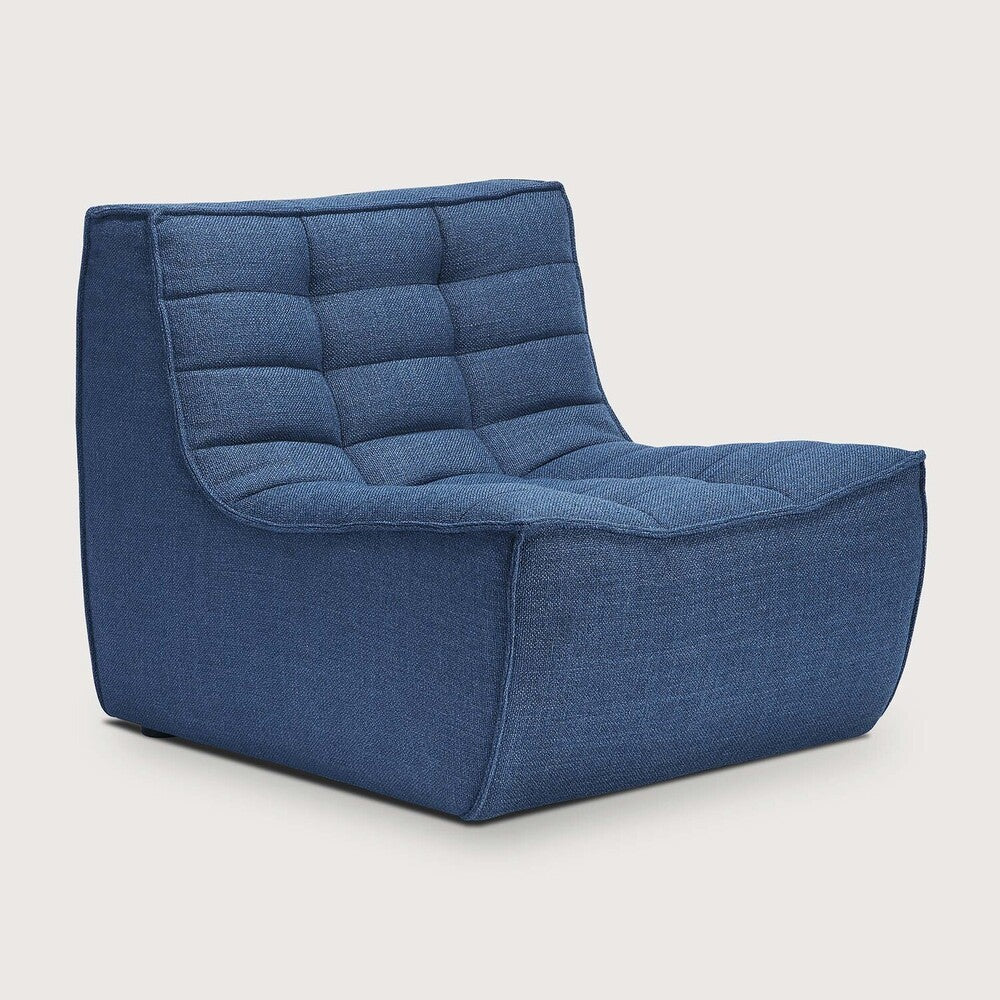 N701 Single Seater Sofa, Blue